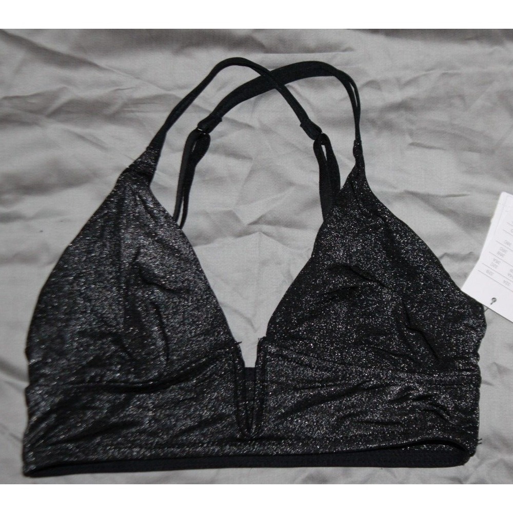 Women's Auden Signature Unlined V-neck Bra size XS black